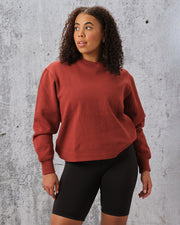 Womens Block Oversized Sweatshirt (MSRP $74.99)