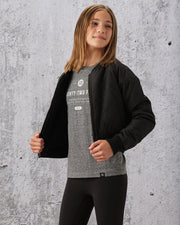 Youth (Girls) Pinnie Quilted Bomber (MSRP $ 129.99)