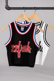 womens Whassup crop basketball tank (MSRP $34.99)